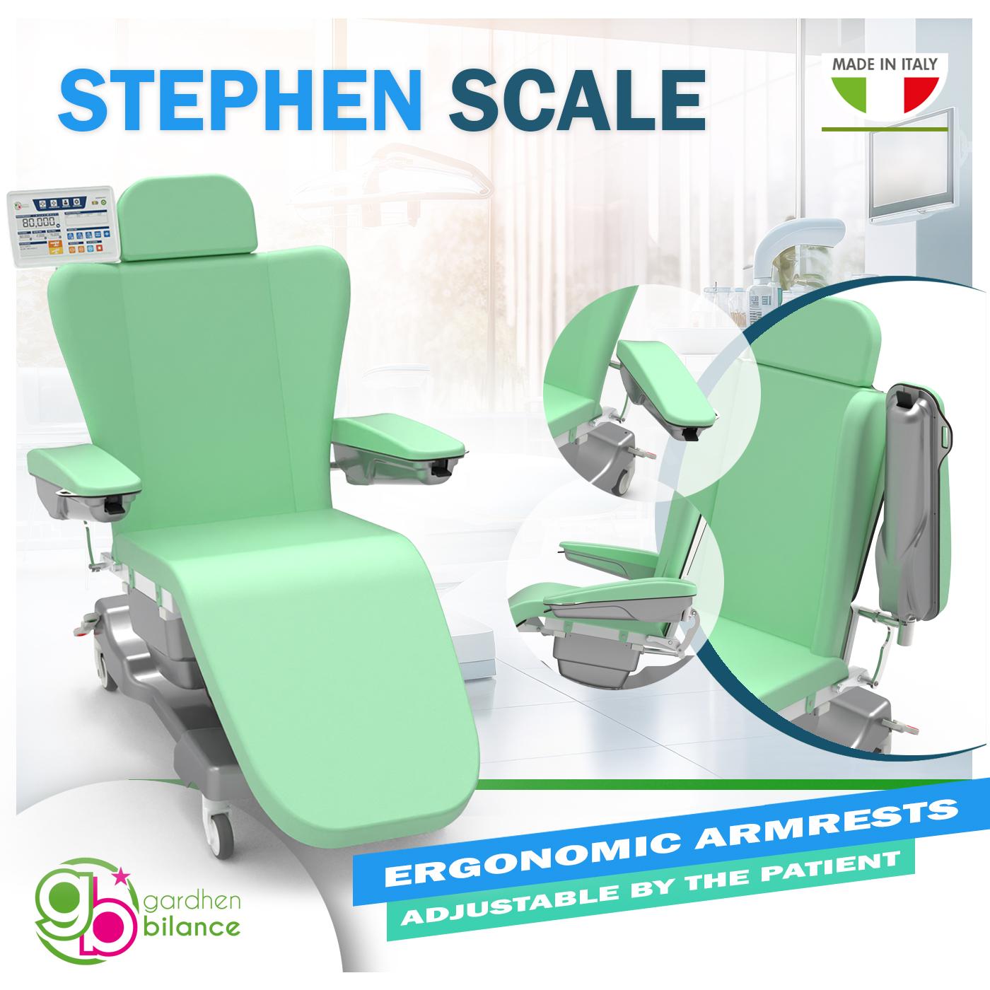 Stephen Scale - Therapy chairs with integrated scale: Comfort and Innovation for Patients and Healthcare Professionals
