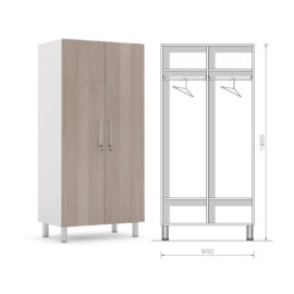 Gardhen Bilance - GBMA0006---ARMADIO-SU-PIEDI,-2-ANTE