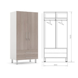 Gardhen Bilance - GBMA0011---ARMADIO-SU-PIEDI,-2-ANTE