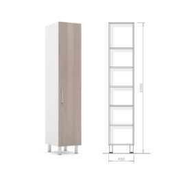 Gardhen Bilance - GBMA0018---ARMADIO-SU-PIEDI,-1-ANTA