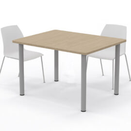 Gardhen Bilance -GBW0013---TAVOLO-RETTANGOLARE-GAMBA-CIRCOLARE