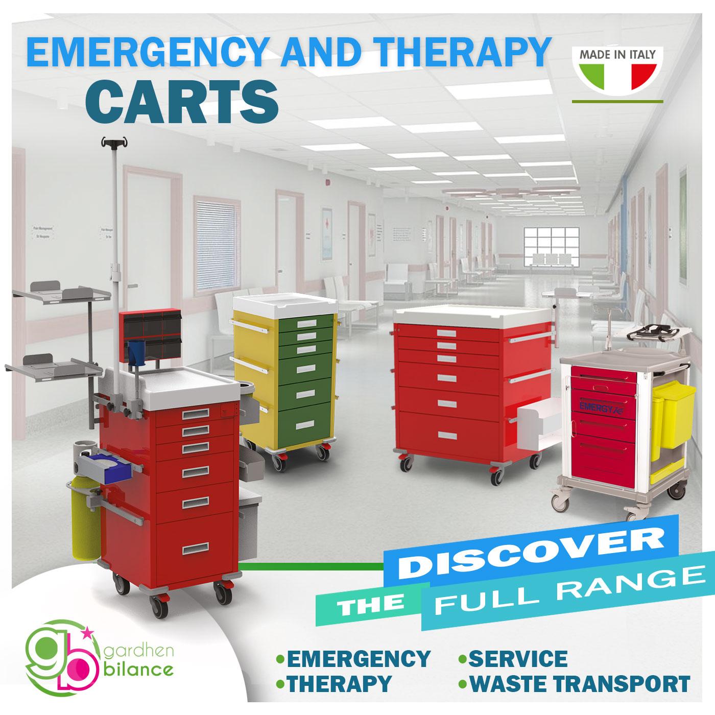 Gardhen Bilance - Emergency and Therapy Carts Gardhen Bilance - Emergency and Therapy Carts