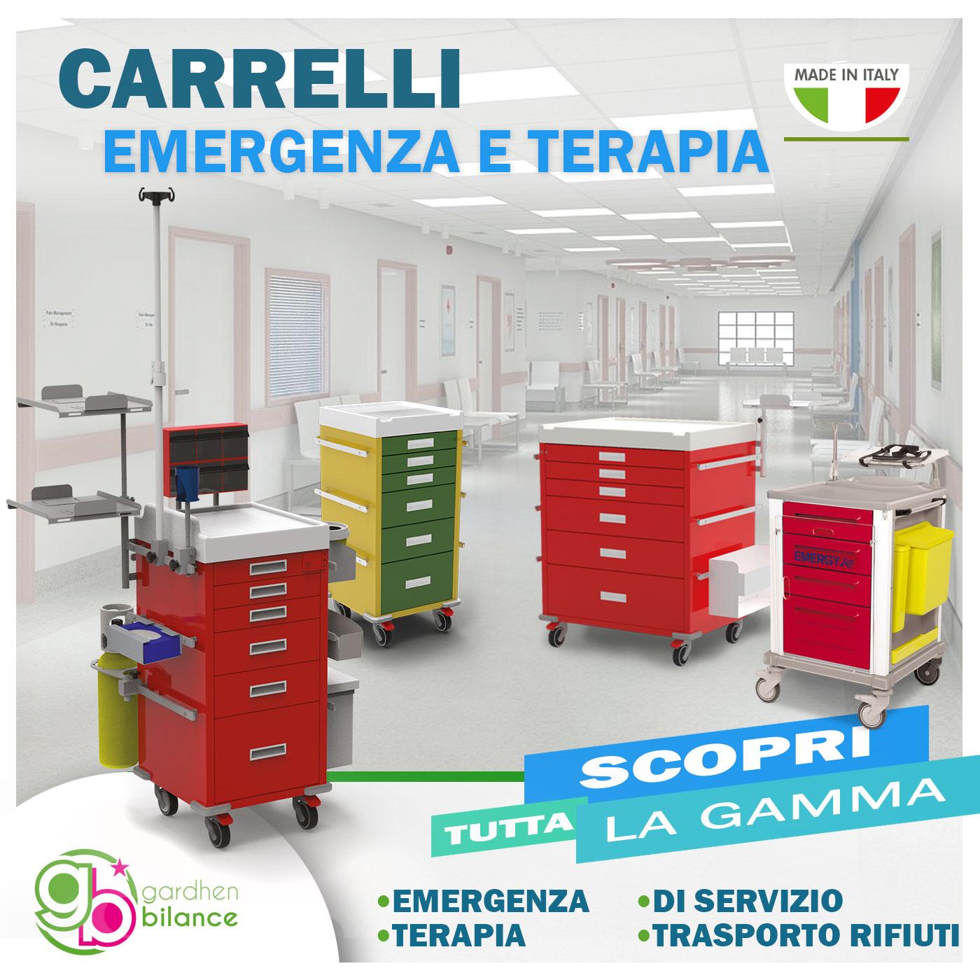 Gardhen Bilance - Carrelli Emergenza e Terapia